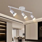 3-Way Modern White Ceiling Spotlight